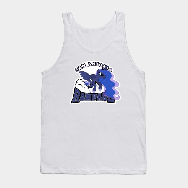 Princess Luna (Rampage) Tank Top by euryoky